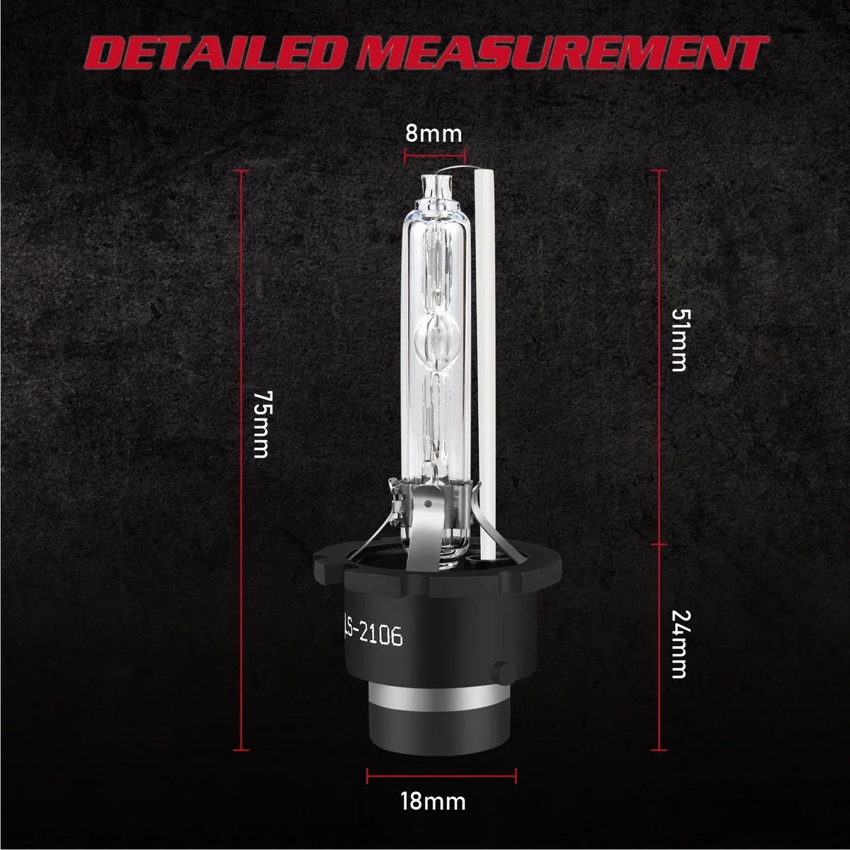 Headlight 2008 2X 2015 2012 ES350 2009 Hid Low 2010 for D4S 2014 White 2013 6000K 2011 Beam 2007 Lexus Bulbs
