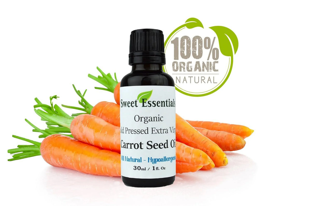 Seed Hair, Skin, Oil Organic Unrefined Euro Dropper | Pressed Extra | | From France Pure Carrot 1Oz Nails | Imported Cold | For & |