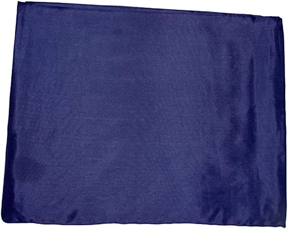 WYOMING Scarf (SN) Silk Regular TRADERS Navy Solid