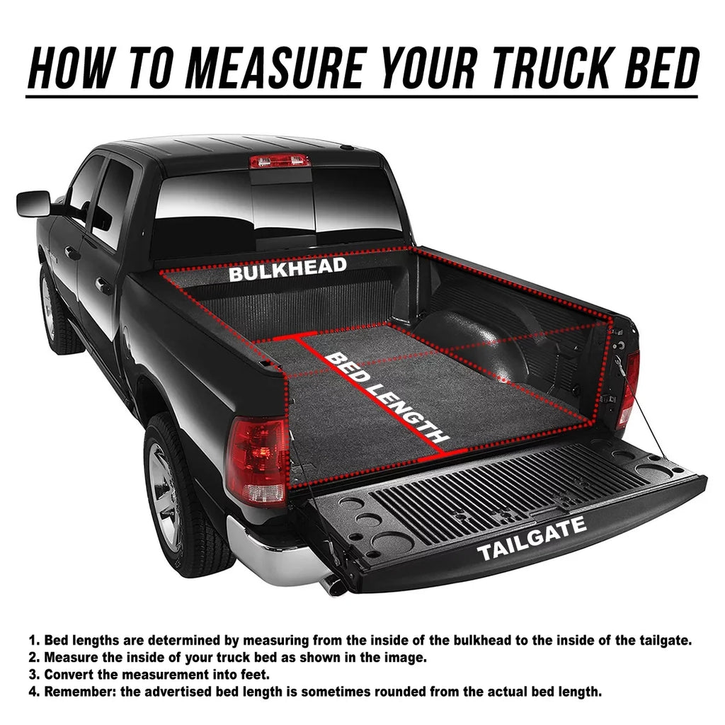 to Cover Tri-Fold DNA 94 97 Ft Bed 98 01 For Soft 95 Short 00 96 99 Ranger Top 6 Motoring 1993 TTC-TRISOFT-008 Tonneau 02 03 2004 Flareside