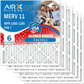 Pack FPR 1200 Filters AIRX USA 24x24x1 MERV 24x24x1 Made 6 to FILTERS Filter Air 7 WICKED 1000, Comparable Filter Pleated AIR. MPR & MPR HVAC Conditioner by Air Furnace 11 Premium CLEAN Electrostatic