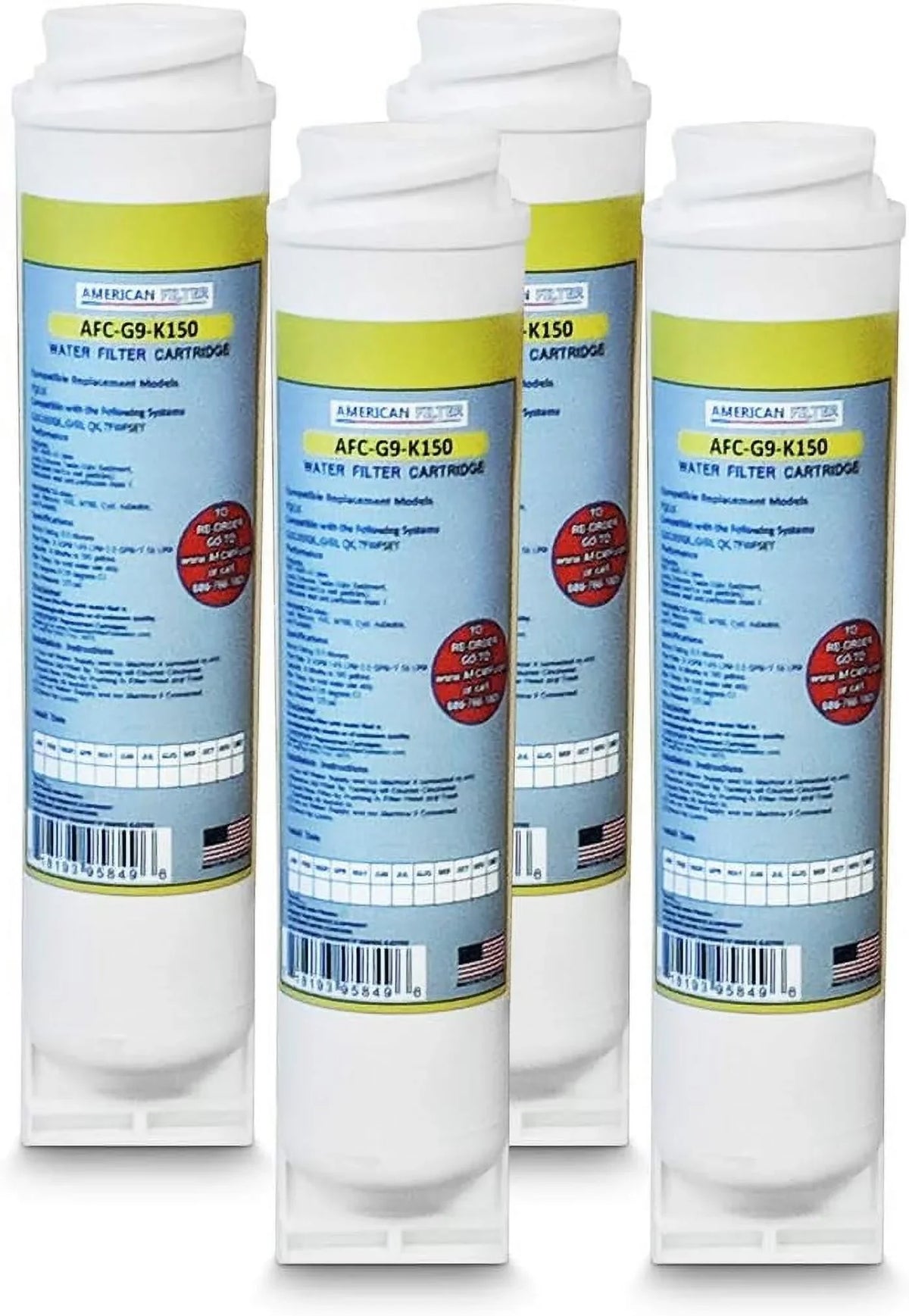 Brand, Filter, FQK1K With liquid AFC-G9-K15, # Compatible Filters (R) 4-Pack AFC Model