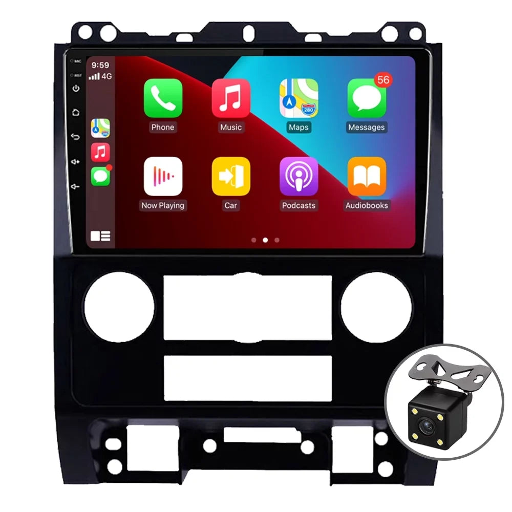 11 Stereo for Navi Radio with carplay/Auto Backup Android Camera Carplay 2007-2012 GPS Car Escape