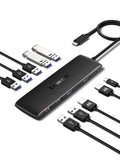USB 3.1 Hub Gen Ports Outputs 2 USB Adapter 4K 2 C Lemorele with USB HDMI 3.0 10-in-1 USB C 4