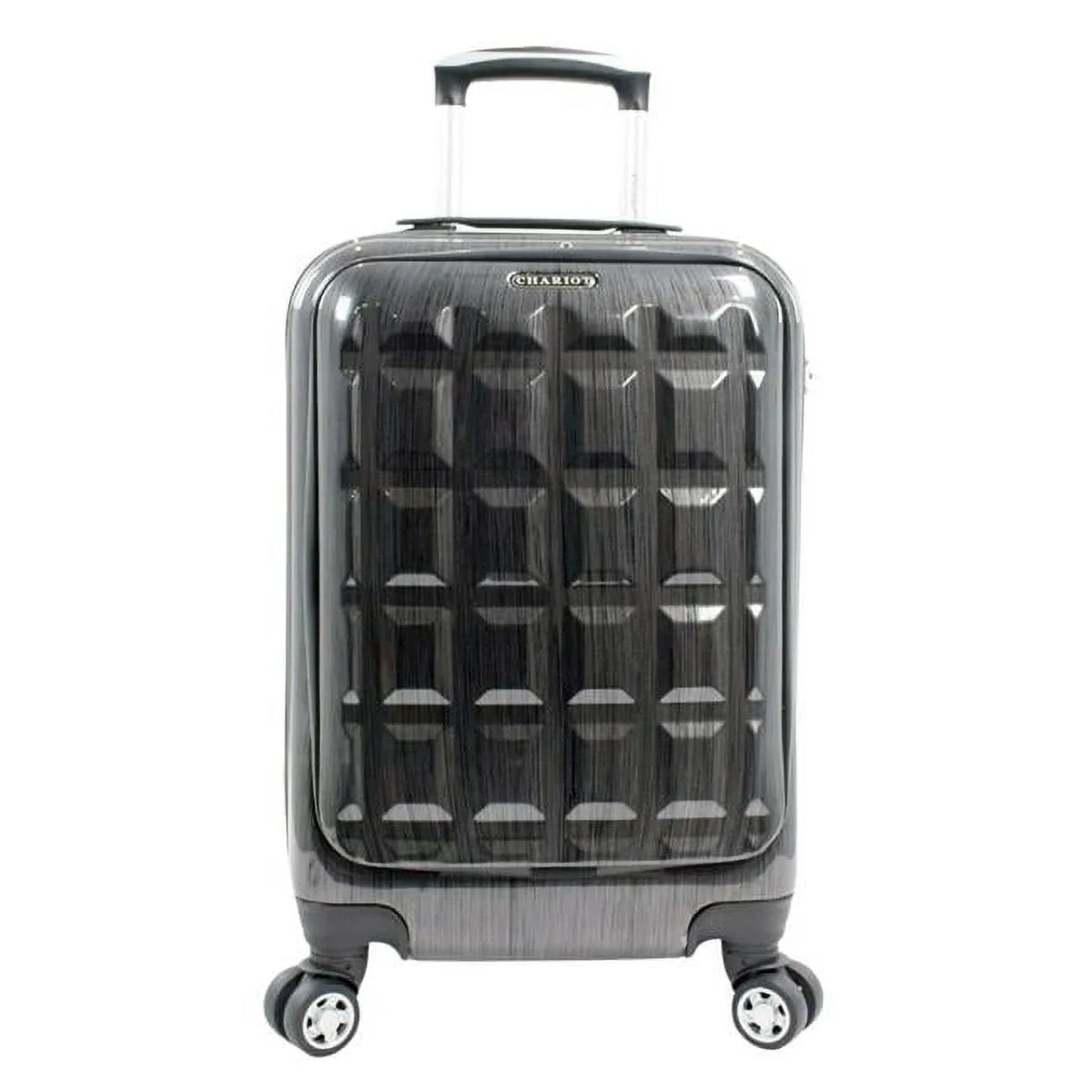 Laptop with Pocket Luggage Duro Spinner 20-inch Grey - Carry-On