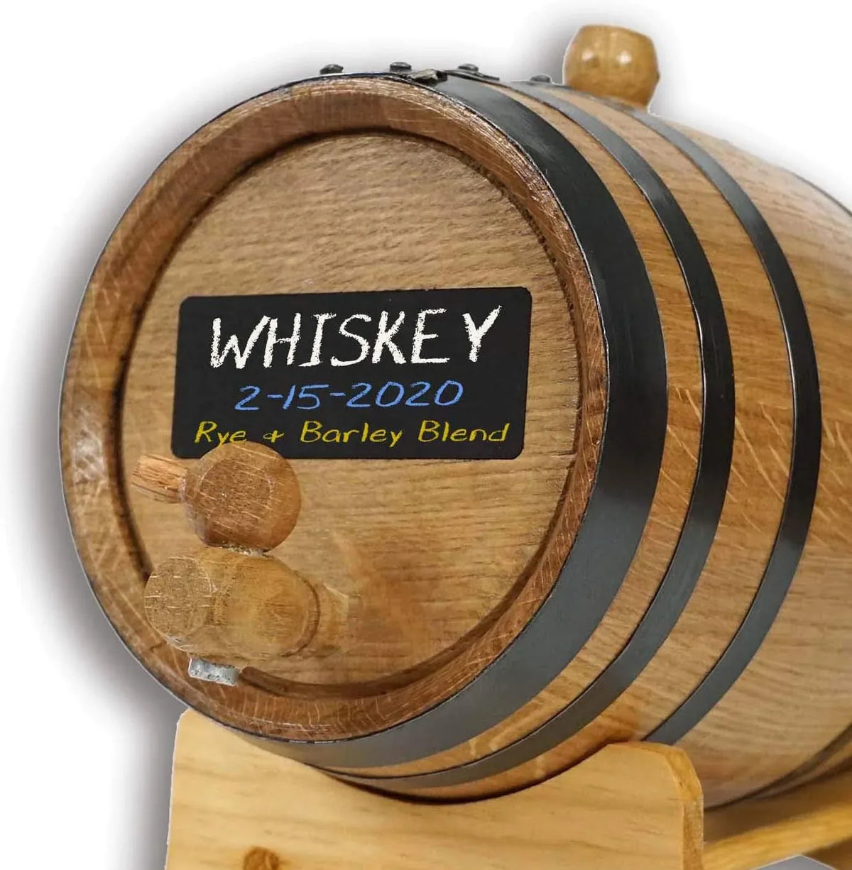 Sauce - Whiskey, For (2 - Home Front Bar Barrel Keg With American Liter) Mini By Stch, Charred Oak Hot cktails, Bourbon, Der Chalkboard Gin, Aging .