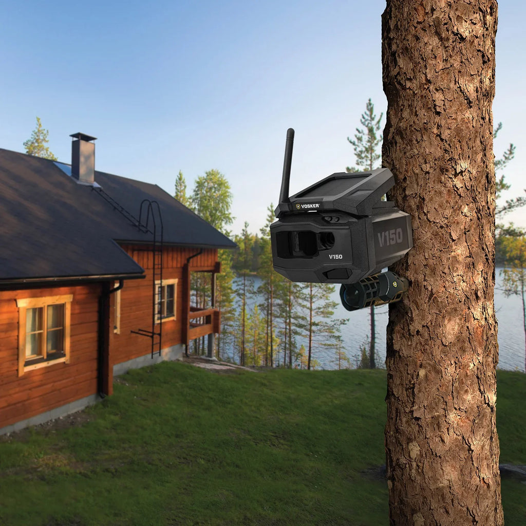Wide Security LTE (US Cellular 1202 V150 exterior Solar-Powered Network) VOSKER Camera Nation