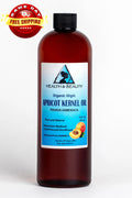 Organic Natural Pure Virgin Raw Apricot Kernel oz 32 Unrefined Pressed Oil Cold