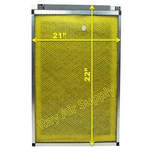 Filter Compatible Guard Cleaner (3 SUPPLY Pads 21x22 Refills RAYAIR Air Pack) MicroPower with Replacement 21x22