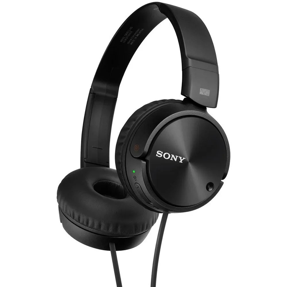 Essential Entertainment Deco Noise Drawstring Life Audio Extended Bag USA Bundle Cancelling Tech Smart + with Bundle MDRZX110NC Headphones Battery