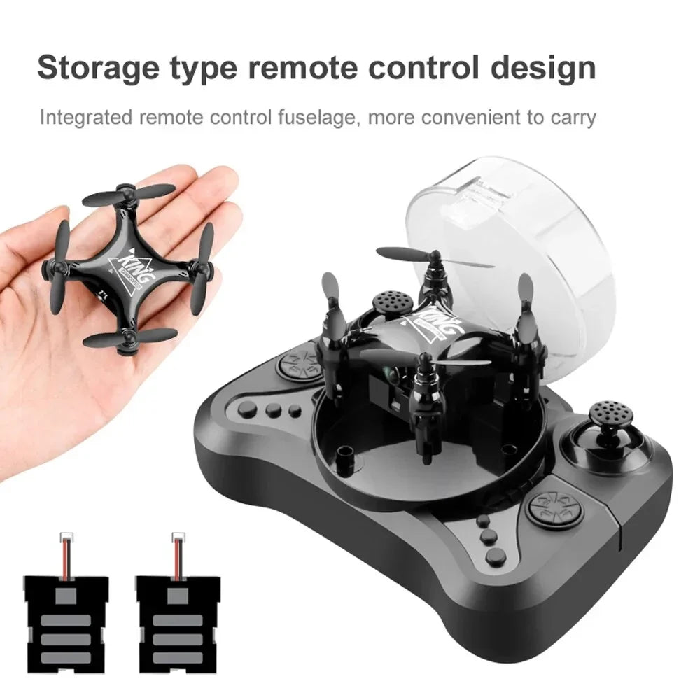 Aircraft Mini Drone Batteries,Headless Beginners and One HD With for RC Suitable 2pcs K01 Quadcopter Kids,RC Toys for Gift Landing and Drones Take-off Camera Click Foldable