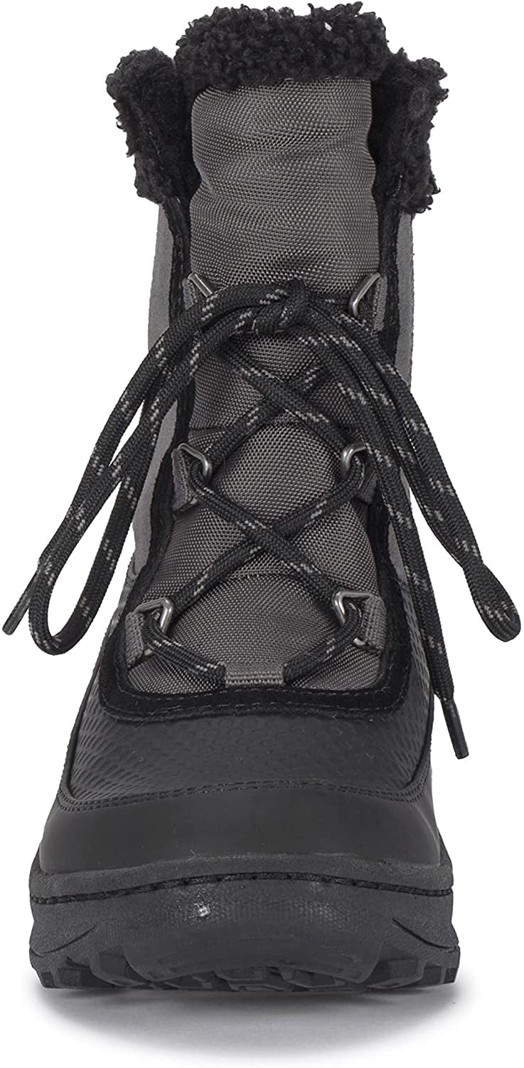 ALTA Grey/Black Dark Womens 10 Boots Suede BareTraps