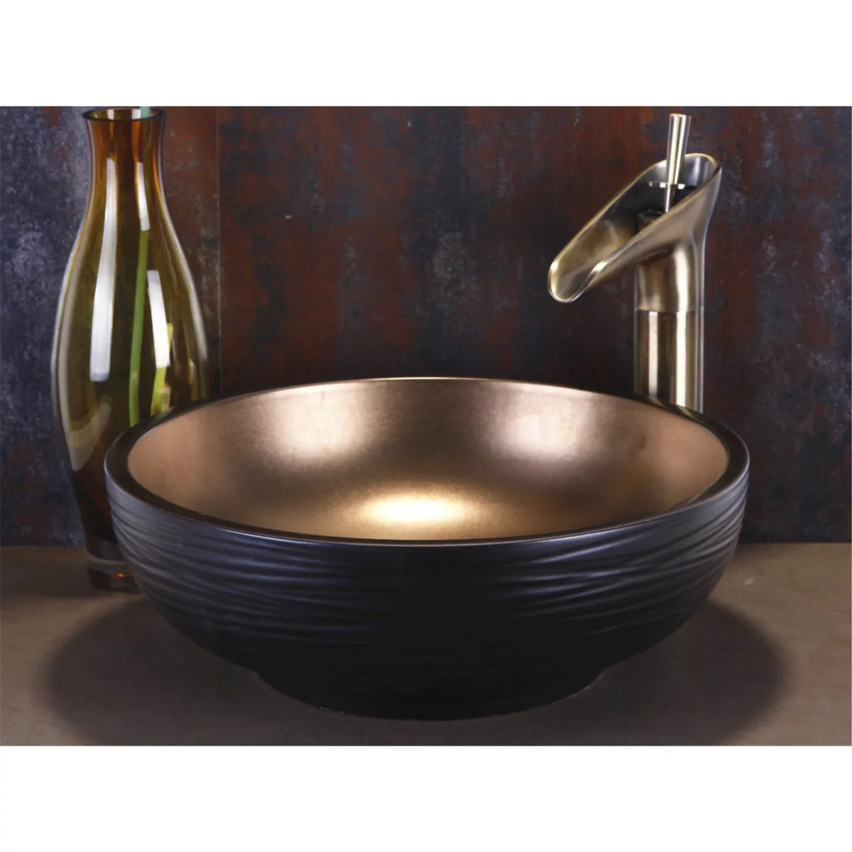 Dawn Vessel Sink Circular Ceramic USA Bathroom