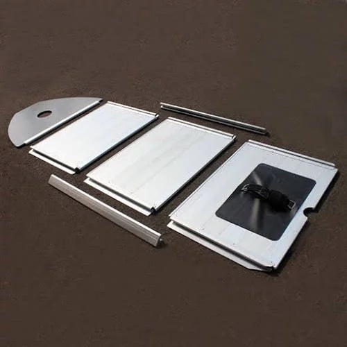 Black Boat Red Person feet Aluminum Floor ALEKO and 3 8.4 Inflatable with - BT250RBK
