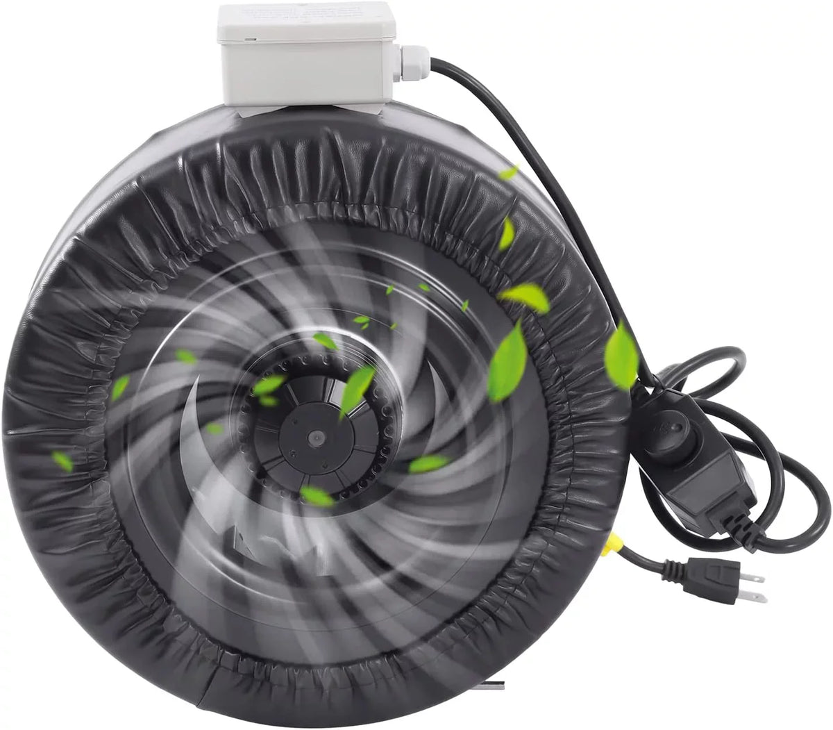 Inch Powerful FETCOI Speed Filter Grow Fan Grade Fanwith Booster & Fan with Industrial Controller Combinable Exhaust Tent Fan Carbon Duct 8 HEPA Filter Inline