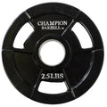 Champion Grip Plate Rubber Olympic 2.5 lbs Barbell Coated