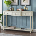 Table SKU: Shelf Table with White, and WF189574AAK) (Antique Projecting Drawers Console with Drawers Entryway Long Sofa OLD for