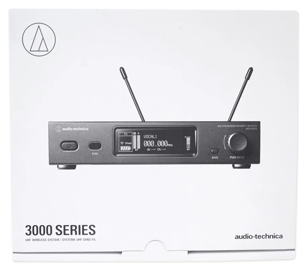 ATW-3212/C710DE2 Speaker Mic+Tower Audio Home Wireless Theater Handheld Technica