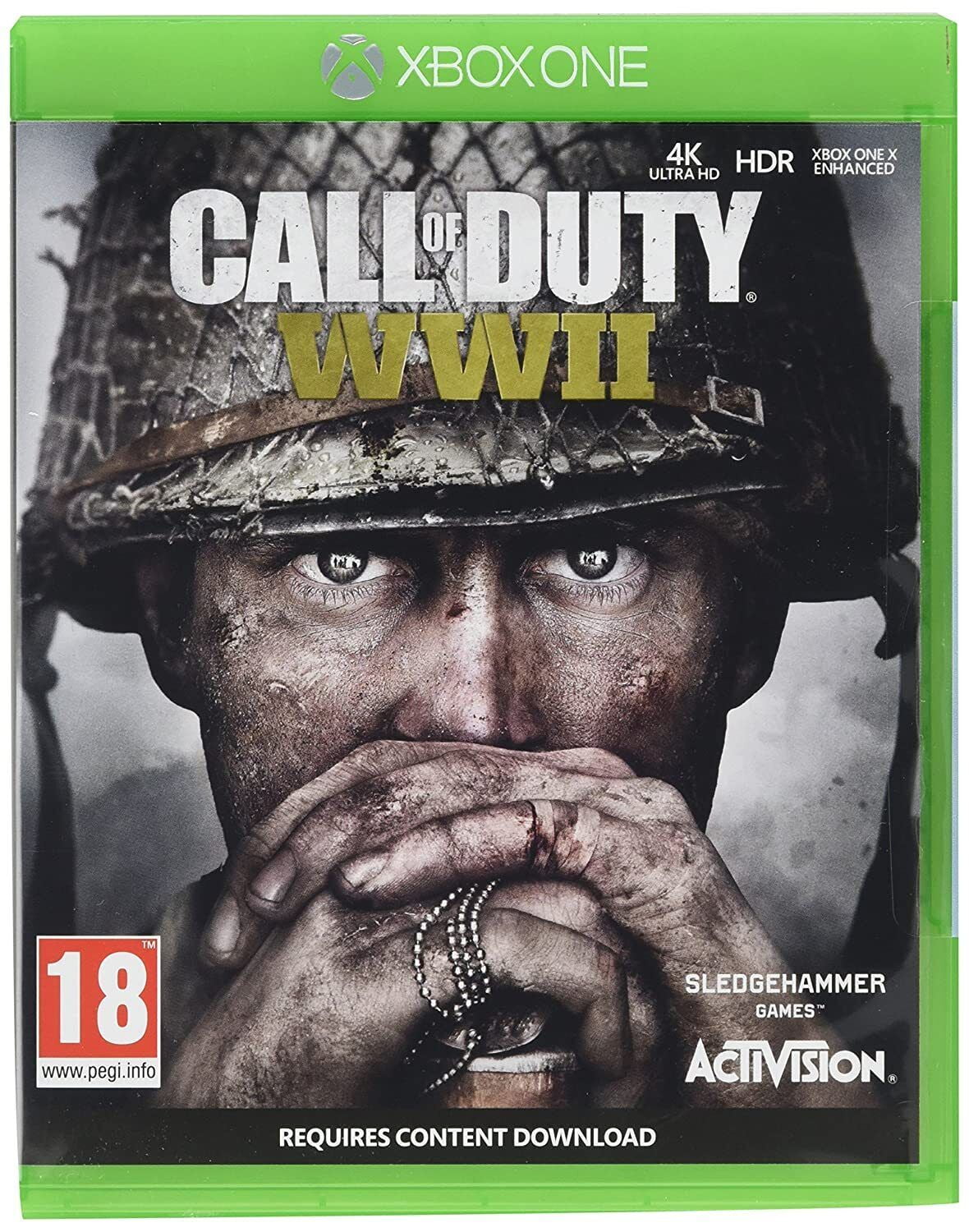 X Brand New Activision Duty WW2 XB1 Call One Shooter of War WWII Xbox World 2