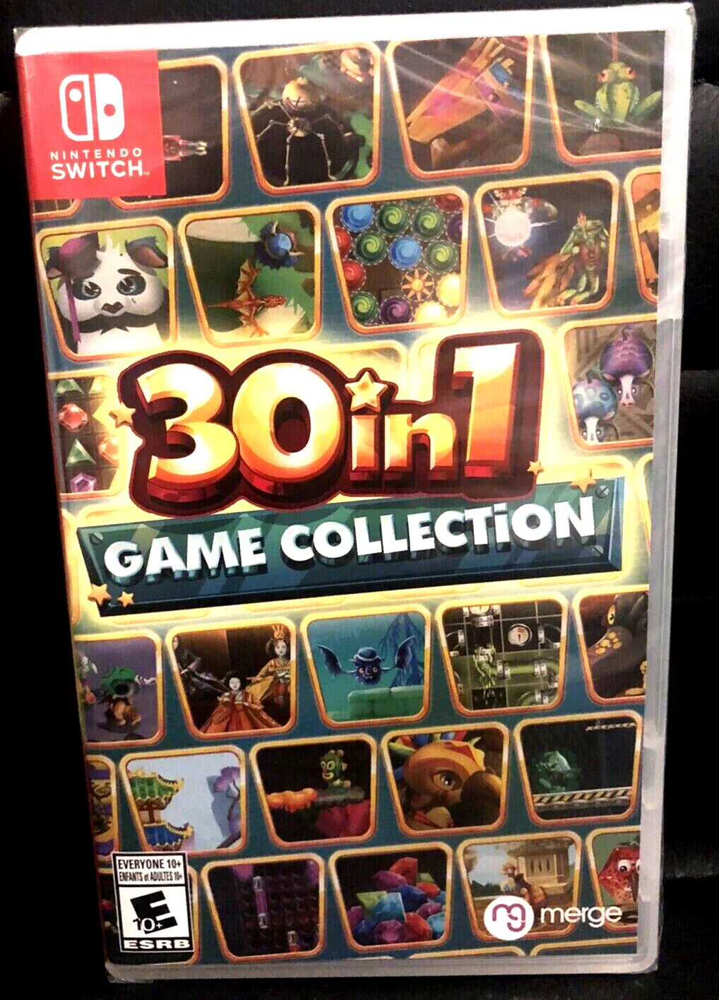 30-in-1 Nintendo 30 Game 1 Factory In Sealed Switch Collection New