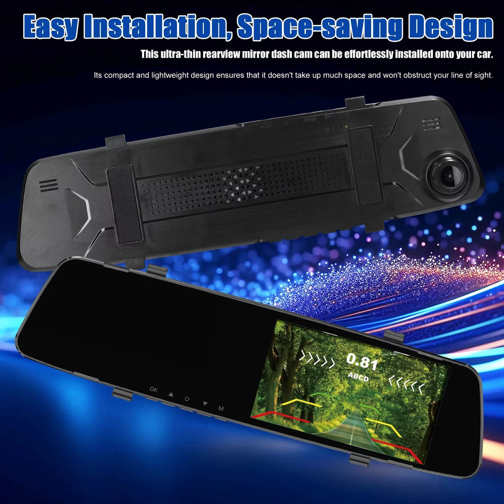 Dual Inch Rear Dash Dual Dazzduo Radars Cam Dash Dash 1080P Support Camera Reverse DVR Reco Rear Apexeon Inch Screen Camera Dash Camera,Camera 4.3 Rear 4.3