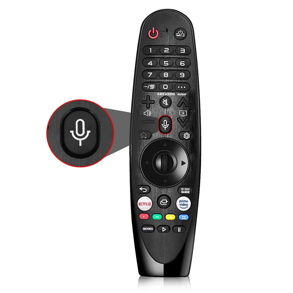 Voice Prime OLED Replacement Pointer Video Keys, QNED Netflix 8K Control Remote /Alexa, 4K Hot AN-MR20GA Function NanoCell and New with LG UHD for Models Magic