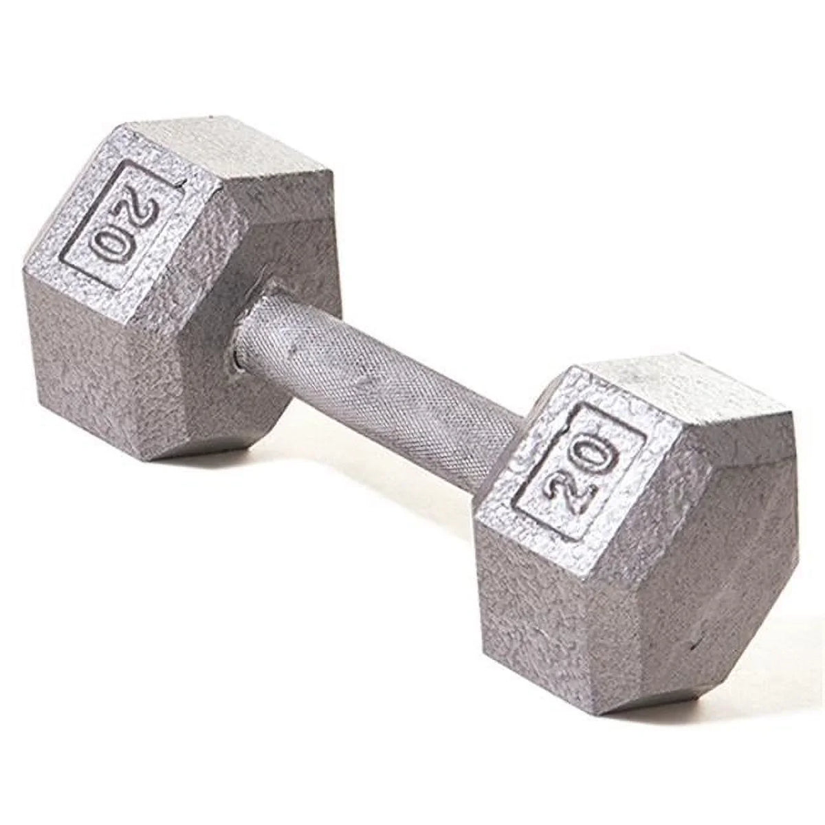 Hex Dumbbell Straight 20 with Handle, lbs
