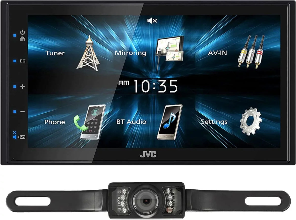 License KW-M150BT Digital Backup Receiver Multimedia Plate Camera JVC