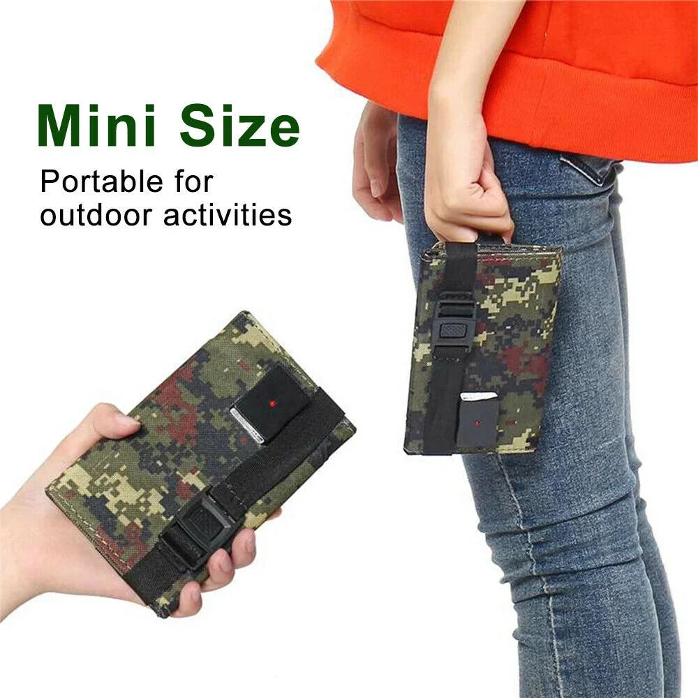 Solar Bank USB Hiking Panel exterior Power Camping JLLOM Charger Folding 80W Phone