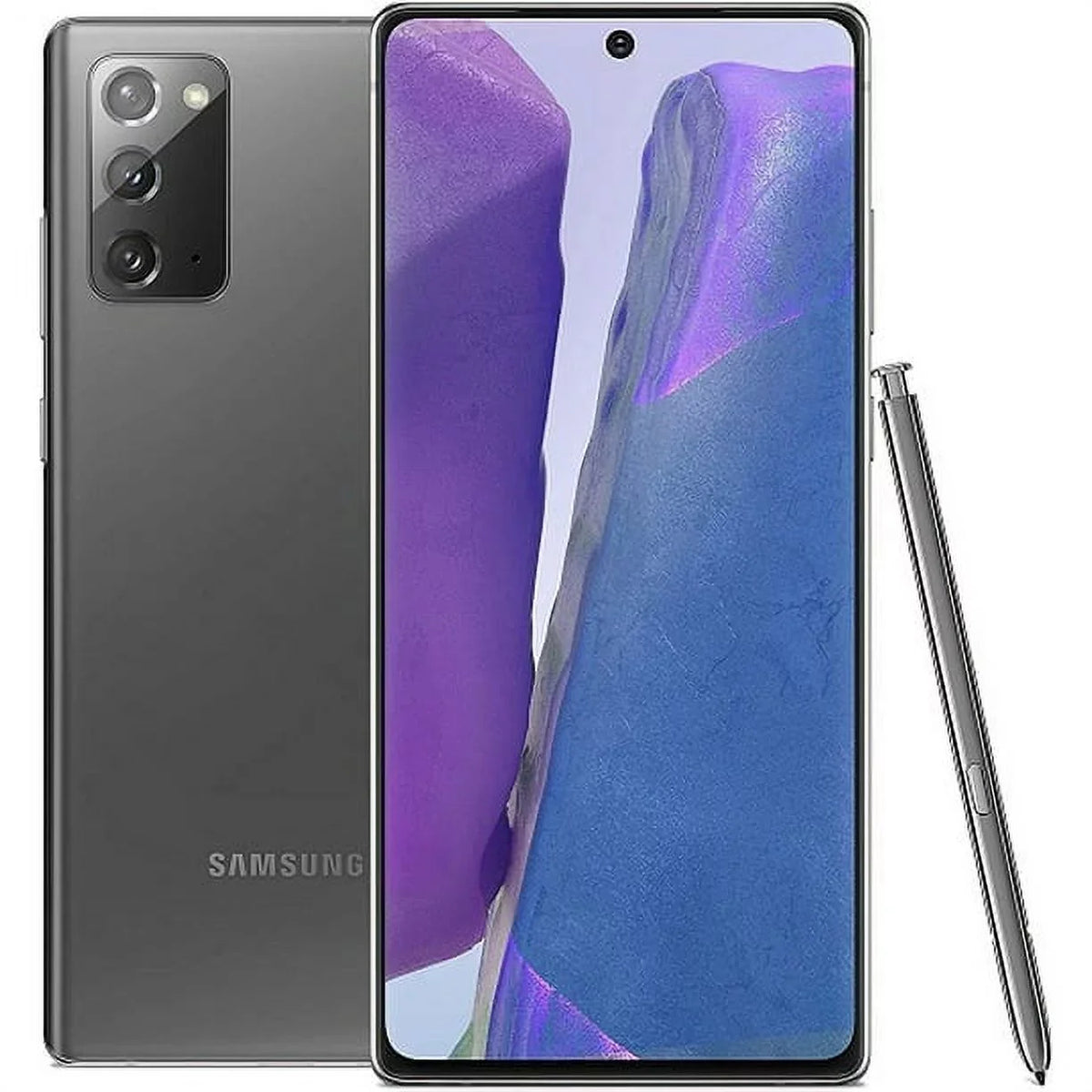 128GB Pre-Owned Gray Unlocked - Fully 5G (USA Galaxy Smart Note20 Version) Fair) Mystic Phone (Refurbished: N981U GSM/CDMA