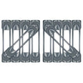 Single Trucks, E-Track Logistic for Trailers SNAP-LOC Tie-Down protection), Strap rust Unfinished Contoured (zinc Pickups, Weld-On 10-Pack Anchor