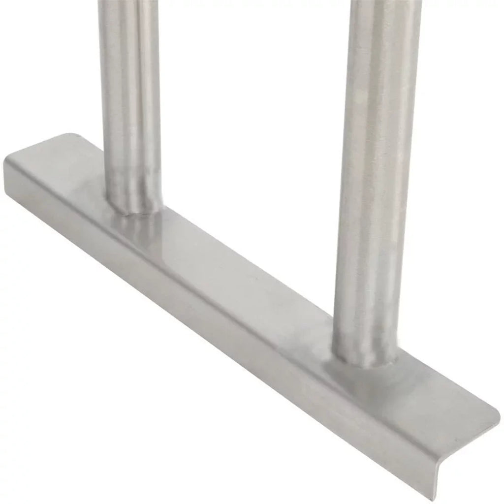 & Shelves 14" Shelving Work Table Kitchen Overshelf Two | 12" Stainless Double Tier 30" Metal Wide | Table Steel x Prep Combo With