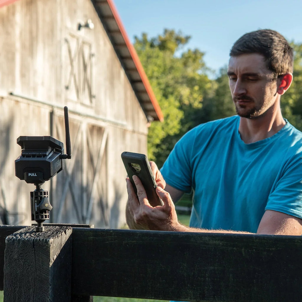 Wide Security LTE (US Cellular 1202 V150 exterior Solar-Powered Network) VOSKER Camera Nation