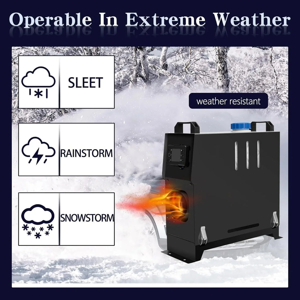 Diesel Display, LCD Heating, One Heater 5-8KW Motorhomes, Bus, JSTUOKE Air Truck, Boat, RV All in for Control Car Caravans Fast Trailer, and