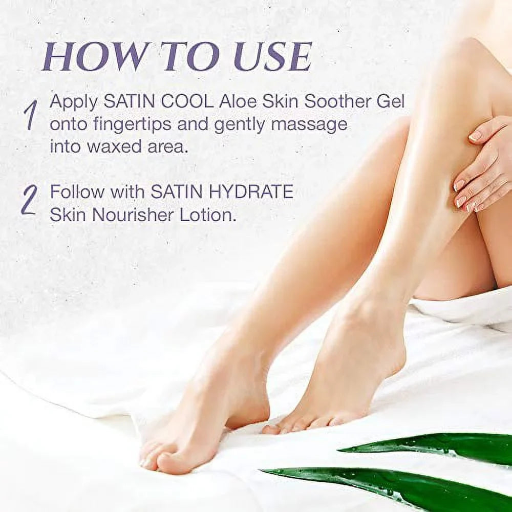 fl Satin Smooth Aloe Skin Soother 16 Cool Gel, Satin oz Vera