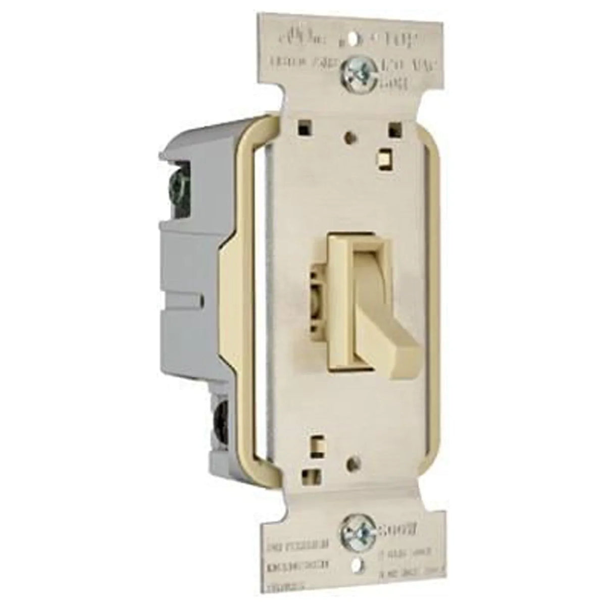 Seymour 3-Way Dimmer & T603IV Legrand Toggle 1 - Pass Switch 600-Watt Quantity Ivory