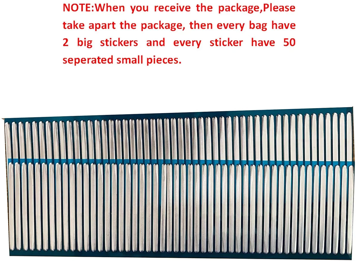 Bridge Clips Back Metal Nose 90MM Nose Strips Bridge Aluminum Sewing Wire (100PCS) Adhesive Bracket Crafts Nose for Wire for Mask Flat Nose DIY