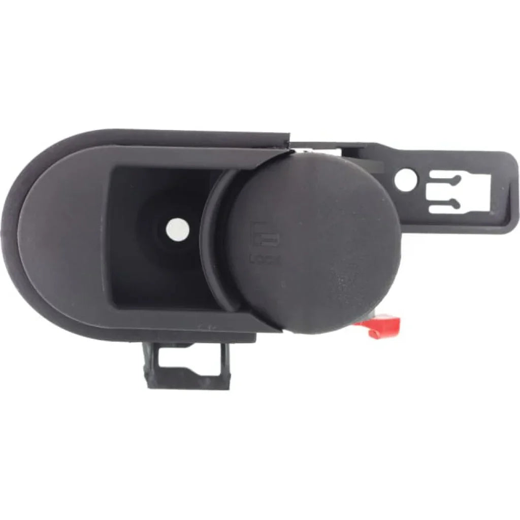door | Textured 2010) Side With Submodels Wrangler (2009 Front (JK) button| Handle Passenger - Interior Black Jeep For lock Door Or Rear, Trim:All