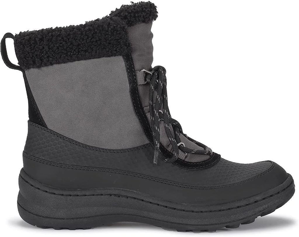 ALTA Grey/Black Dark Womens 10 Boots Suede BareTraps