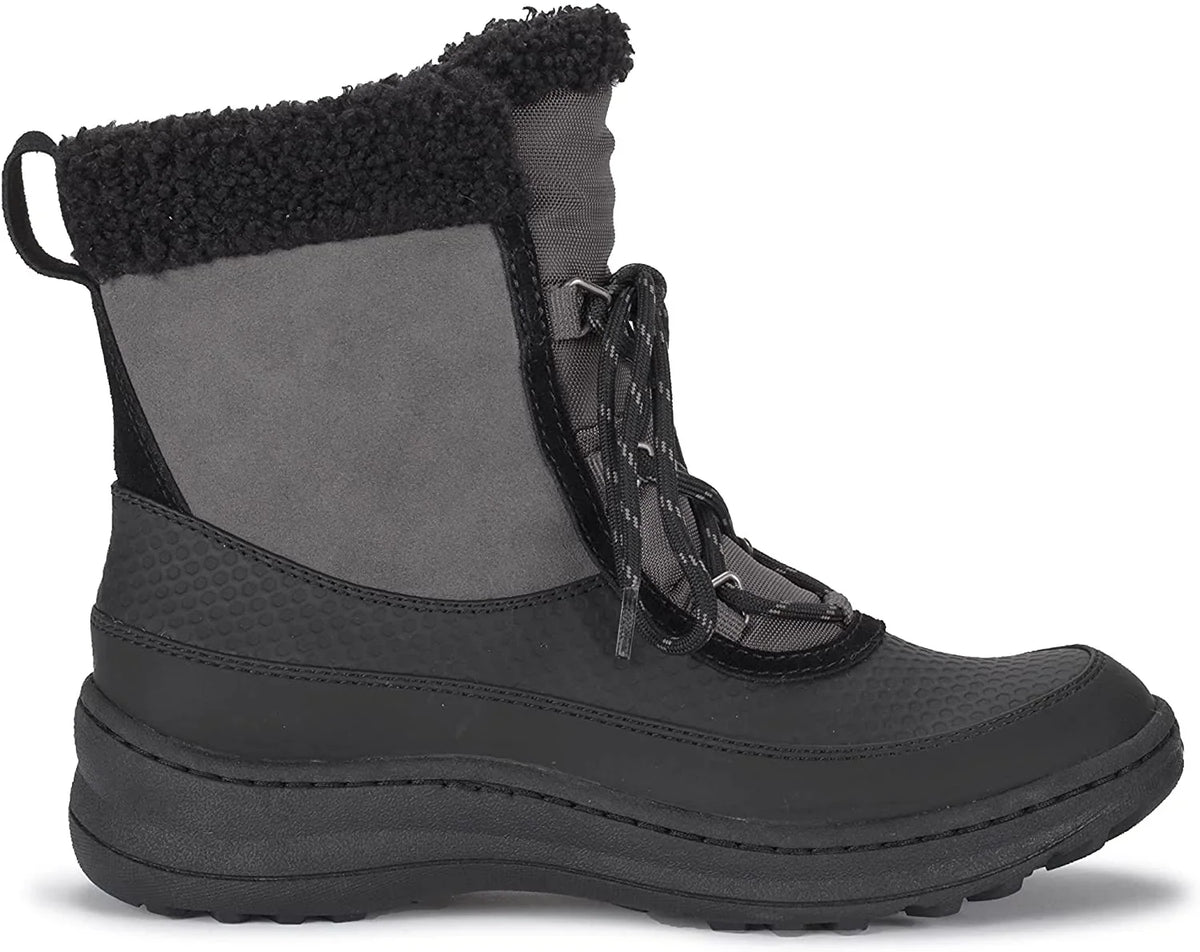 ALTA Grey/Black Dark Womens 10 Boots Suede BareTraps