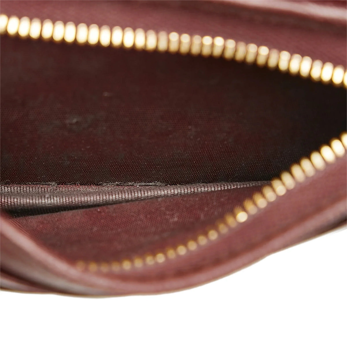Leather Authenticated Wallets Pre-Owned Ophidia Small (Good) Unisex Red Calf