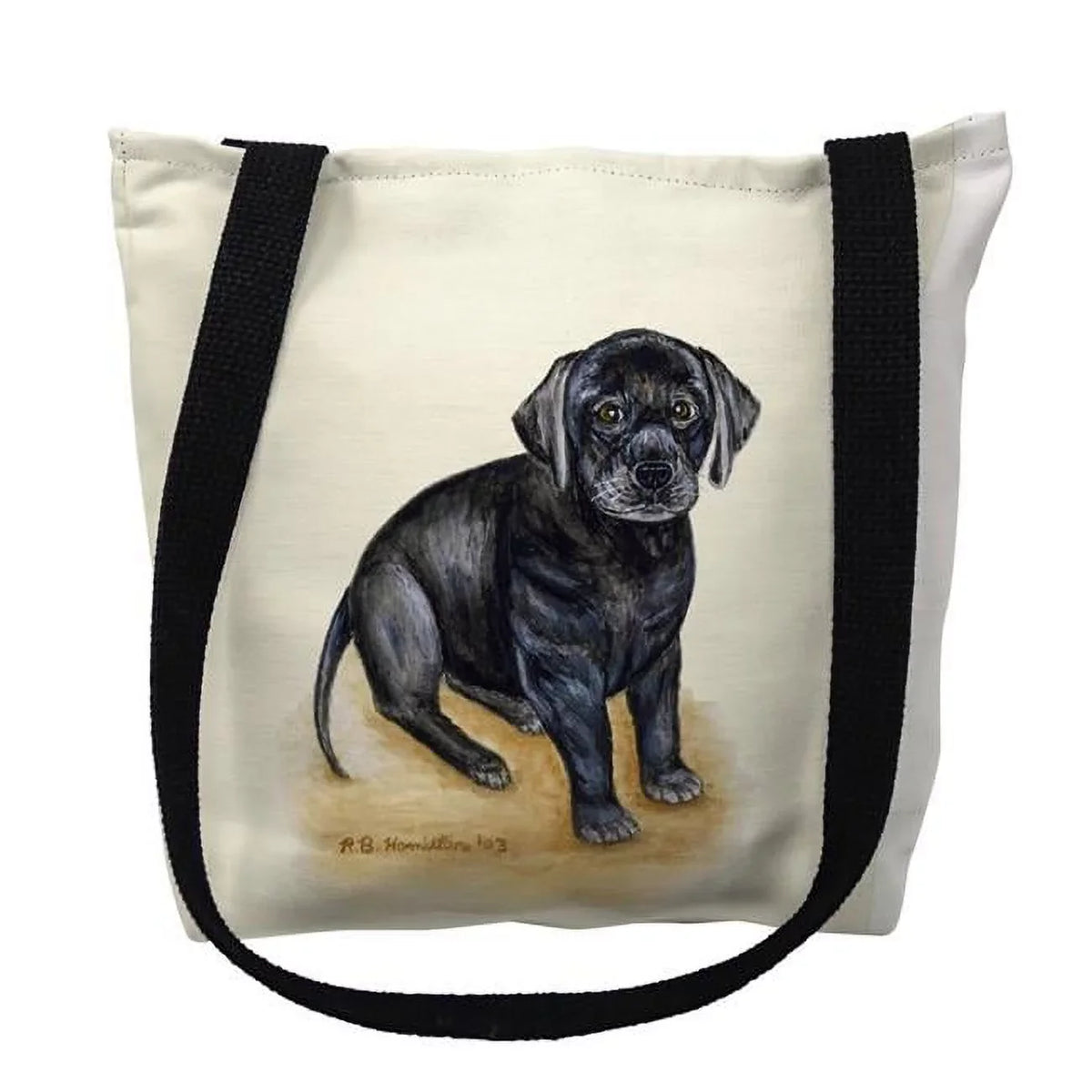 Black Tote Small 13 Betsydrake - Lab 13 TY069S Bag x in.