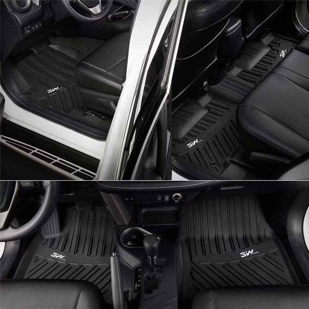 Liner Floor &Trunk mats 4-Door,Black - Jeep Liners Logo Floor All Jeep with JL for Mats&Cargo 3W climate Wrangler 2018-2021 for White Wrangler subwoofer Unlimited JL