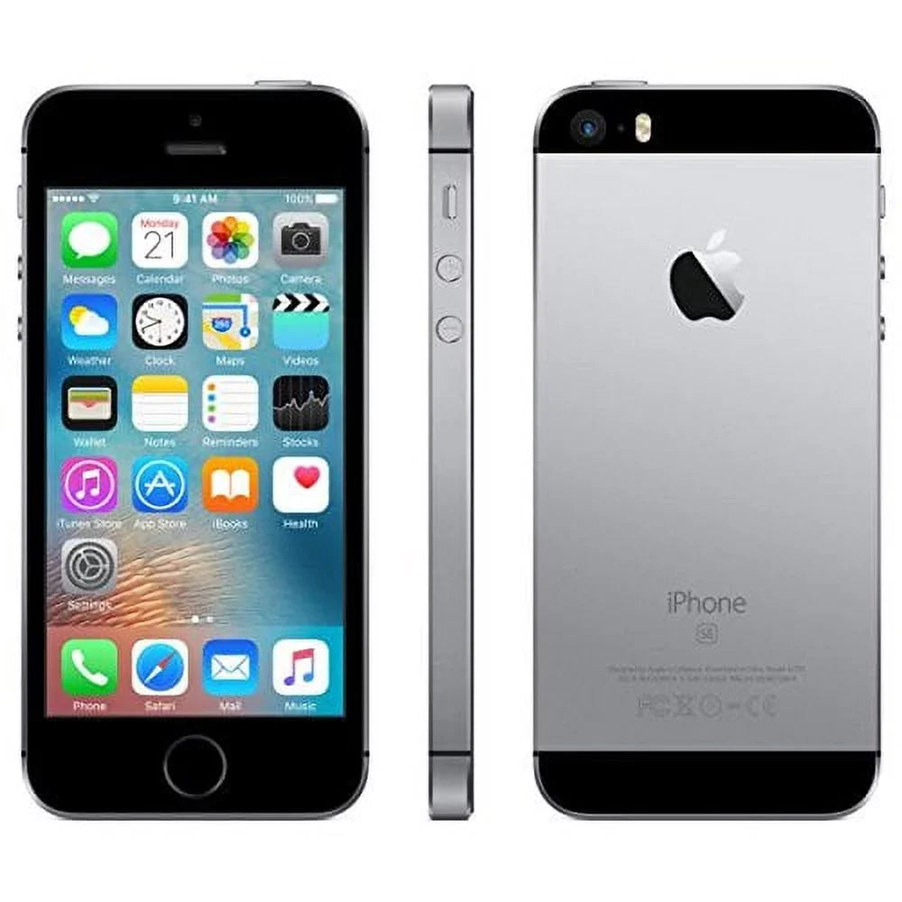 LTE 32GB, Unlocked Space Gray Used SE iPhone -