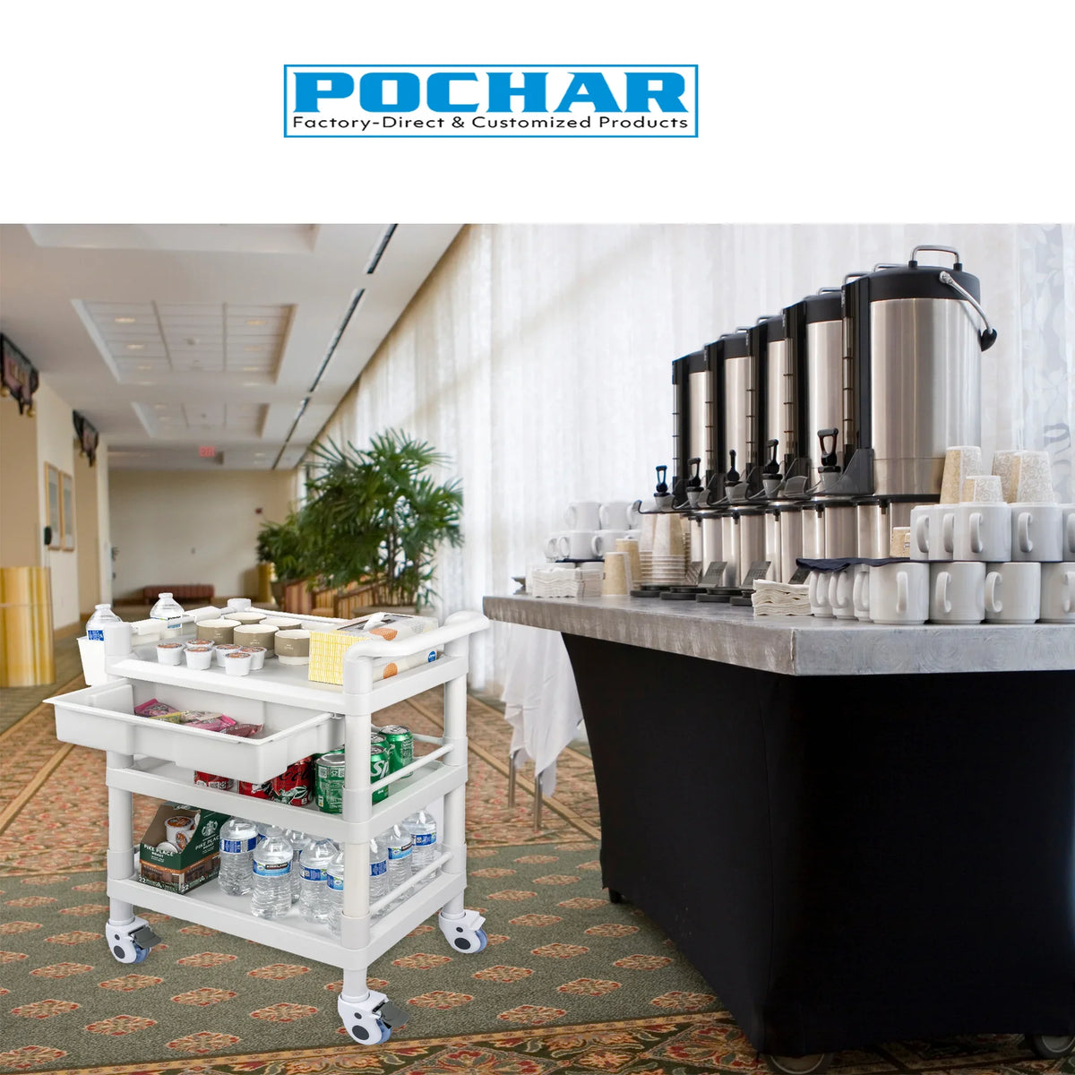 for Utility 3 Medical Wheels Clinic Cart Lbs Trolley Cart Spacious Tier Duty 360°Rotate Trolley Salon Heavy Rolling Drawers Hospital Buckets Beauty Medical with 500 Dirt Dental Mobile