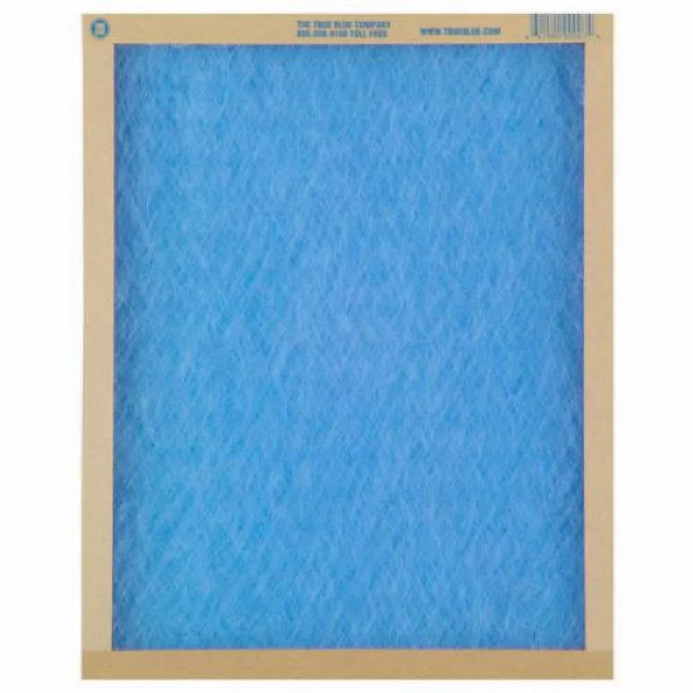 Spun - MERV x of Quantity Filter Flat Disposable Fiberglass Air Blue Panel 20" 1" 2 24" True 120241 Furnace 12 x