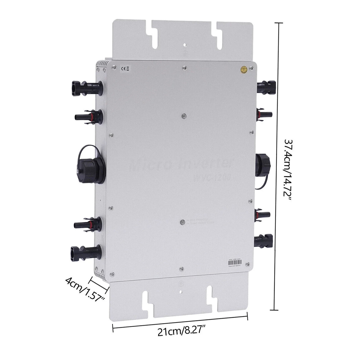 DC-AC Solar Sine Wave Micro Grid Inverter Tie MPPT Grid Inverter WVC-1200W Pure