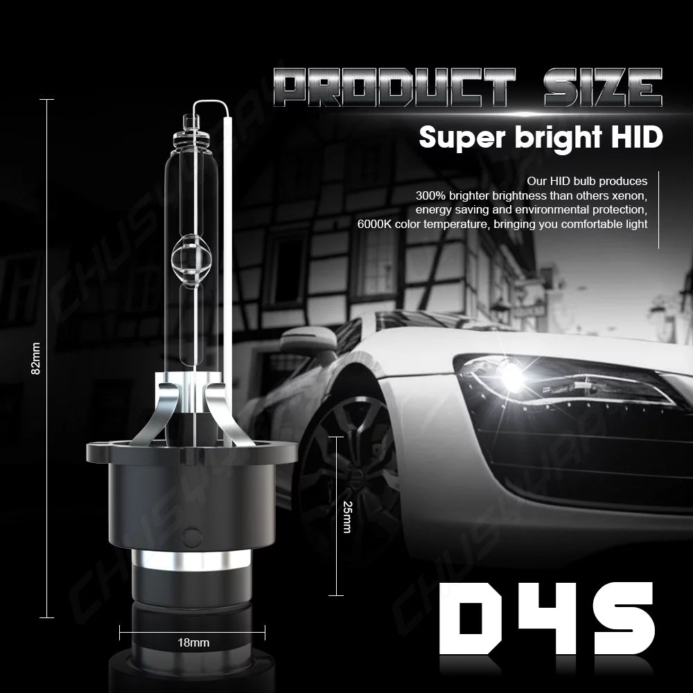 Bulbs D4S Headlight Light LED Fog 6pcs Lexus 9005 ES350 2007-12 HID High&Low 9145 Kit Beam For +