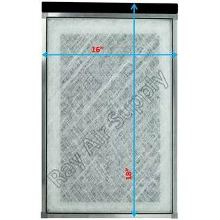 Replacement Cleaner 16x18 Pads Pack) Dynamic (3 Refills Air Filter