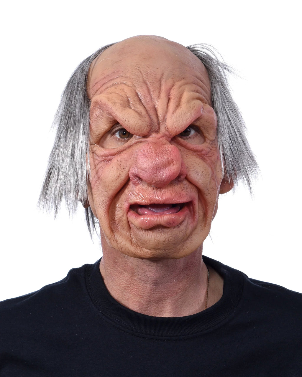Mask Old dimension Grump Man in. Supersoft Mens Costume Zagone - 14 Studios